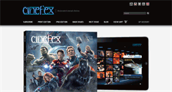Desktop Screenshot of cinefex.com